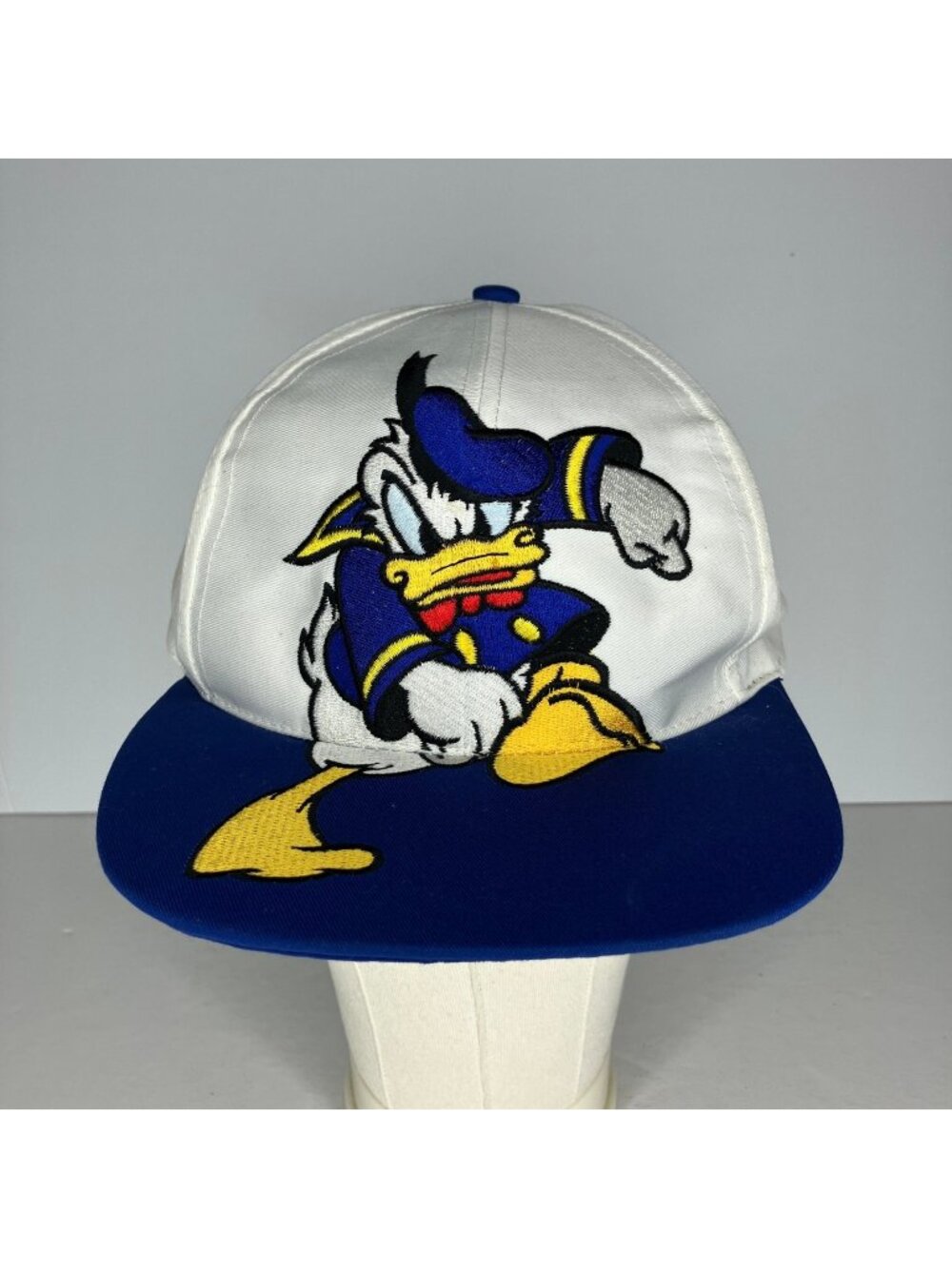 Vintage Disney Donald Duck Snapback Hat Men's Adjustable Adult